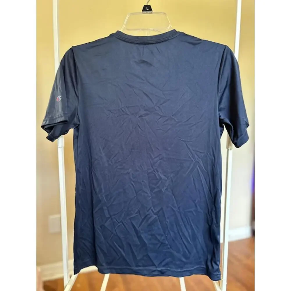 Champion Men's Navy Blue Sports T-Shirt Large - Picture 2 of 3